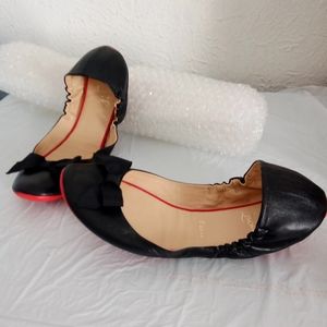 NEW ? Christian Louboutin Air Loubi Red Sole Ballet Flats